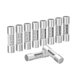 Wengart Solar Fuses WGPV-30, DC1000V 30A, 10 x 38 mm, I133kA, Fast Photovoltaic Fuses for Solar Photovoltaic Applications, Pack of 10