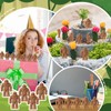 Chunful 50 Pcs Mini Bigfoot Figurines Sasquatch Party Favors,Classic