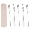 5pcs Fruit Forks Salad-304 Stainless Steel Tasting Appetizer Cocktail Forks