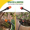 EAGLE PEAK 131 ft Automatic Drip Irrigation Kits DIY, 1/4"