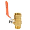 Ball Valve,DN20 3/4 inch BSP Thread Male and Female Brass