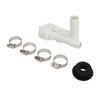 RV Toilet Vacuum Breaker Kit 385316906 Stainless Steel Clamp Sealed