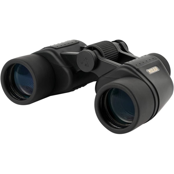 MIZAR-TEC BK-8040 Binoculars, Porro Prism Type, 8 x 1.6 in (40 mm) Diameter, Case Included, Black