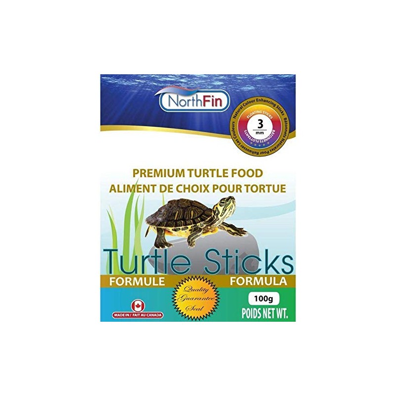 Northfin Turtle Sticks, 3 mm Floating Sticks, 100 g