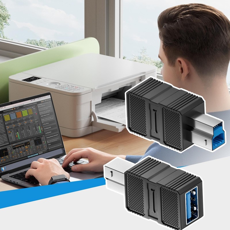 USB 3.0 Adapter - USB to B 3.0 Convert Connector,High-Speed