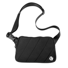 DOBALY Bauchtasche für Herren und Damen,1 Liter Gürteltasche, Sport Hüfttasche, Laufen Hüfttasche für Fitness, Wandern und Reisen, Schwarz