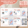 16 Pack Travel Vacuum Storage Bags with Rechargeable Wireless Electric