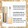 Liquid Glitter Eyeshadow, Metallic Shimmer Eyeshadow Sparkly Eye Shadows Eyeliner