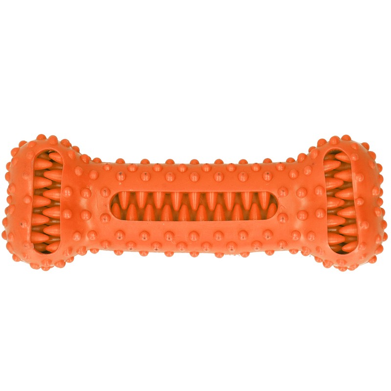 TPR Dog Teeth Cleaning Chew Toy Food Dispenser Brushing Stick