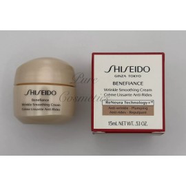 Shiseido Benefiance Wrinkle Smoothing Cream Face Moisturizer 15ml / .53oz