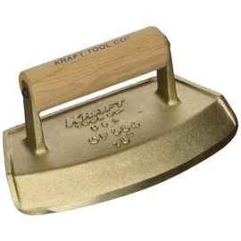 Kraft Tool CF384 Diameter Chamfer Tube Bronze Edger with Wood Handle, 18-Inch