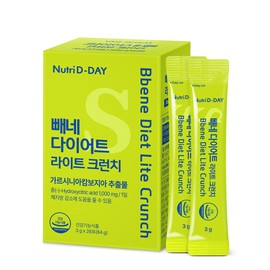 Nutri D Day Ppaene Diet Light Crunch 1 box 28 packets/ Prune, green tea, green grape flavor / 뉴트리디데이 빼네 다이어트 라이트 크런치 1박스 28포/ 푸룬,녹차,청포도맛