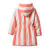 VERTBAUDET Children's Dressing Gown Ocean, Pink Stripe