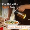 16oz Glass Olive Oil Sprayer - Dual Dispensing for Cooking
