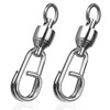 9KM DWLIFE Ball Bearing Swivel with Oval Split Rings -
