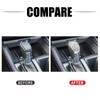 ZSJO Bling for Honda Car Accessory Gearbox Shift Cover Fit