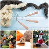 Ciieeo Felting Wool Knitting Set Needle Felting Kit Feltze Needle