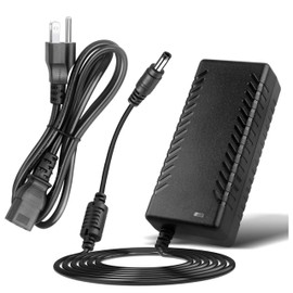 LUXVI Eliminador de Corriente 12V 5A-6A - Fuente de Alimentación - Adaptador Compatible con Multiples Dispositivos Conexión Estandar