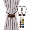 TECVINCI Magnetic Curtain Tiebacks with Upgrade, Larger Magnet, Pack of