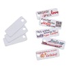 COLOP 156479 e-mark Plastic Labels with Holes 45 x 18