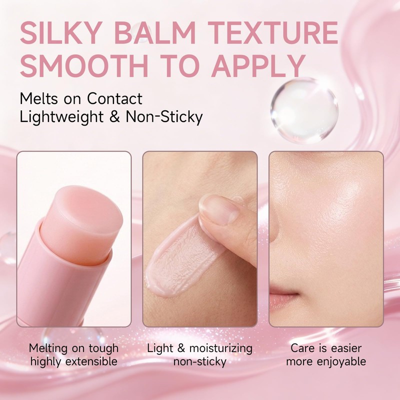 PDRN Pink Collagen Volume Multi Balm Stick 2 Pack, Hydrating