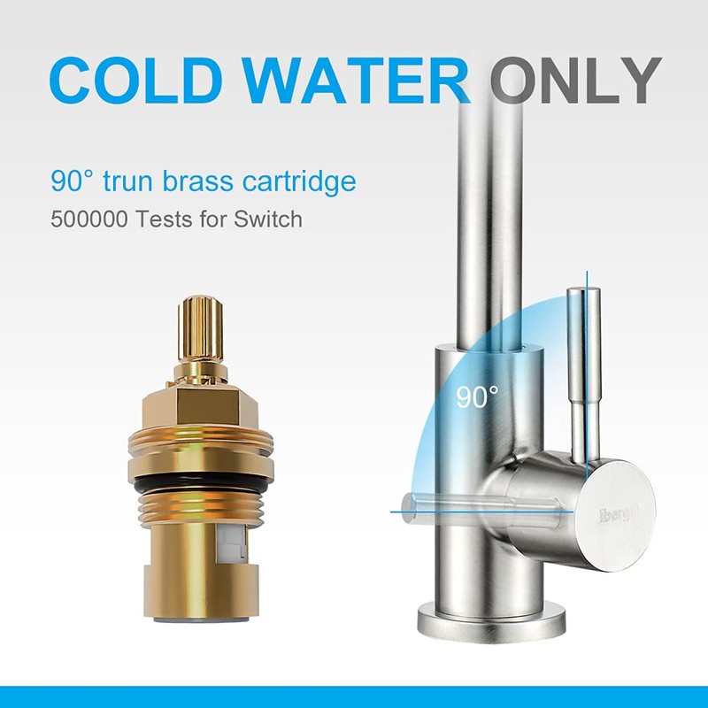 Ibergrif M18703 Kitchen Faucet, Single Cold Water Kitchen Taps, Sink