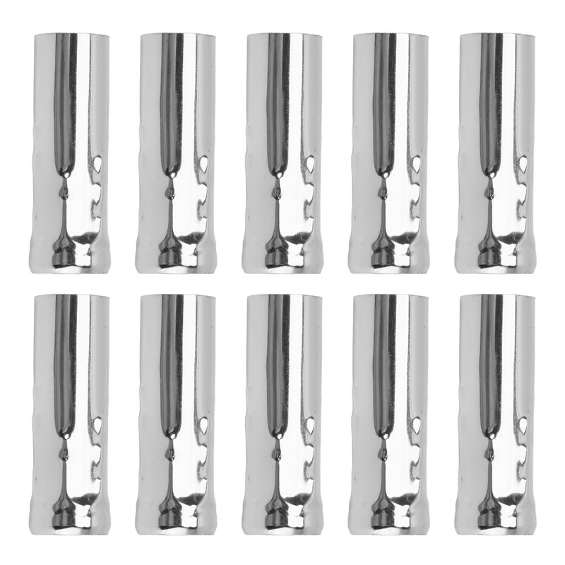 10Pcs E14 Metal Tube for Candle Lamp Holder Lamp Base