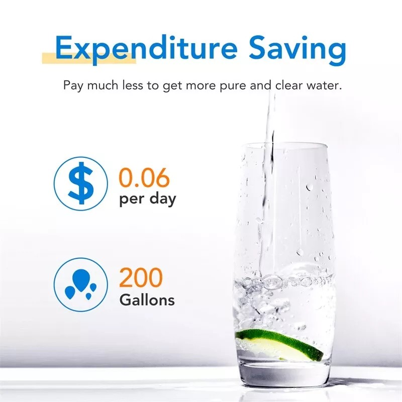 ICEPURE Compatible With GE® XWF GFE24J,PSE25K, GYE18J,PSS28K Water Filter 2