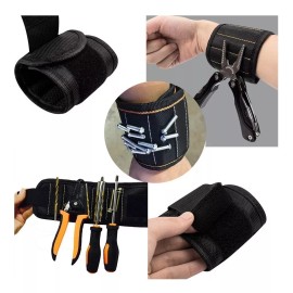 TechMel Banda Magnetica Muñequera Clavos Tornillos Siempre En Mano