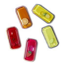 Crocs Unisex's Jibbitz Shoe Drinks Multi Pack, Charms for Adults, Summer Seltzer, 5 Pack