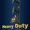Heavy Duty Dual Monitor-Arm for 17-49'' - Double Vertically Stacked