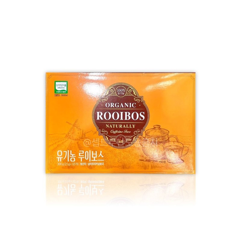 Rooibos Tea Bag 120T Organic Pregnancy Caffeine-Free Tea / 루이보스