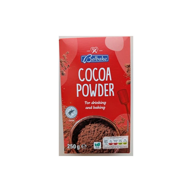 Cocoa Powder 250g, Unsweetened, for Drinking & Baking