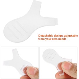 Fabater Cepillo de Pestañas de Silicona Desechable, 50 Piezas, Herramienta de Injerto de Extensión de Pestañas en Forma de Y, Cepillos de Maquillaje Portátiles para Uso Profesional Y Doméstico, Peine de Cejas No Tóxico Desmontable