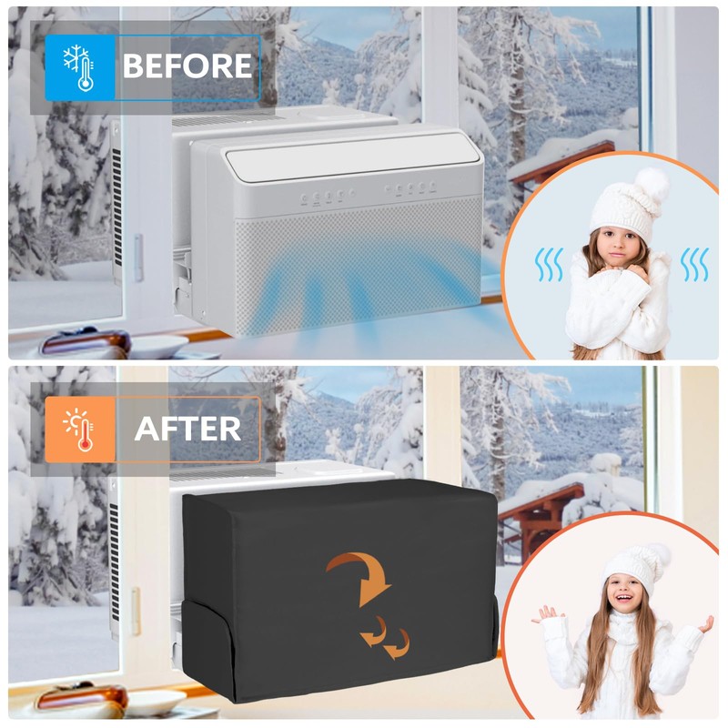 Air Conditioner covers for inside 20"W x 14"H x 6"D