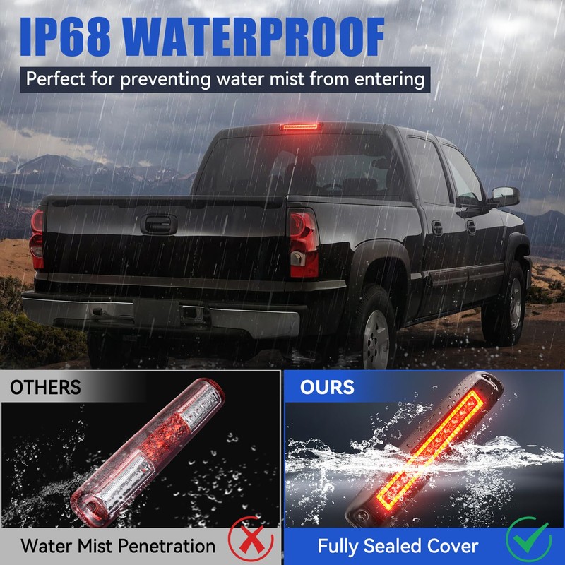 SUPAREE Third Brake Light fit for 1999-2006 C-hevy Silverado/GMC Sierra