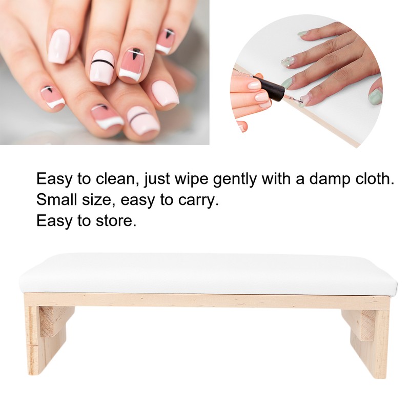 Nail Arm Rest Cushion Professional Soft PU Leather Hand Pillow