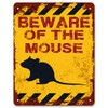 Print Crafted - Beware Of The Mouse | Vintage Metal
