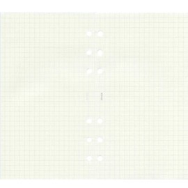 Da Vinci Bible DR4306 Personal Notebook Refill, Value Notebook, 0.2 inch (5 mm) Square Ruling, Cream