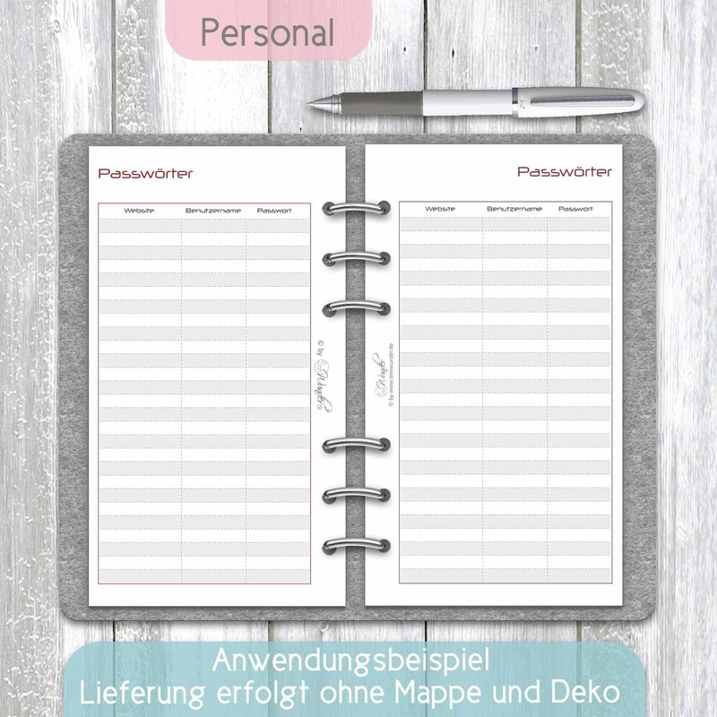 SinnWunder® 50 Sheet Note Set - Includes Note Sheets, Addresses