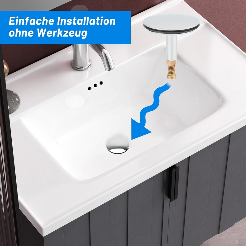Bathtub Plug with Adjustable Screws Plug for Sinks Bathtub Plug