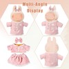 3pcs 15in Doll Clothes Set, Fashion Plush Dressing Outfits Include