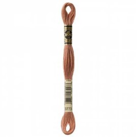 DMC  DMC Embroidery Floss Color Medium Desert Sand #3773