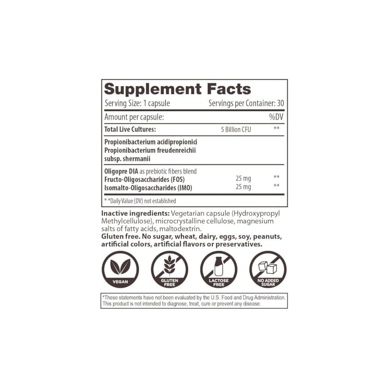 Renewbiome Propionibacterium - Probiotic with Propionibacterium acidipropionici and Propionibacterium freudenreichii