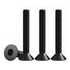 Drenky Black Socket Countersunk Screws M5 X 50mm 304 Stainless