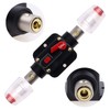 JIAKUPA 2Pcs 12V-24V DC 100A Fuse Holder Fuse Circuit Breaker