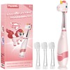 Papablic Toddler Sonic Electric Toothbrush for Ages 1-3 Years, Baby