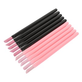 Ipetboom Manicure Pen Single Head Cuticle Remover Nail File Ceramic Stick Trimmer 2 Packs For Beauty