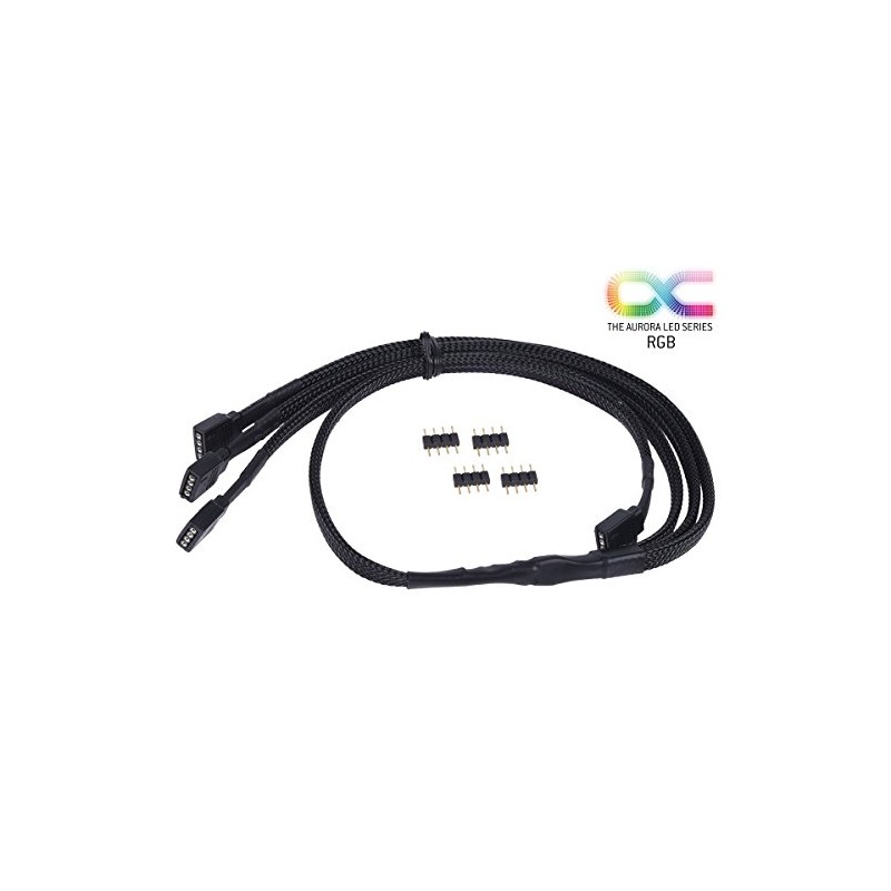 Alphacool RGB 4 pin to 3x 4 pin Splitter Cable