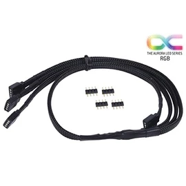 Alphacool RGB 4 pin to 3x 4 pin Splitter Cable - 60cm